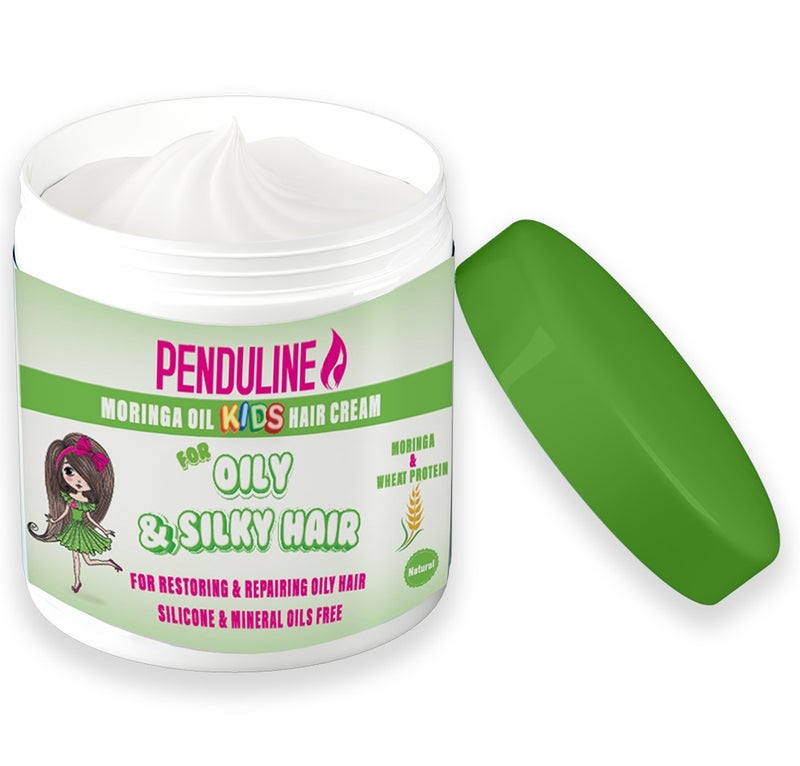 Penduline Moringa Oil Kids Hair Cream | Silky & Oily  | 250 Ml - Image 3