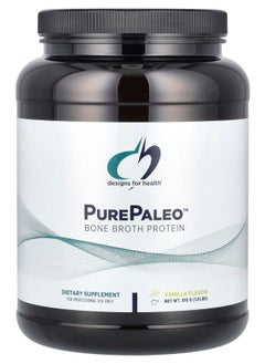 designs for health PurePaleo™ Bone Broth Protein Vanilla  1.8 lbs (810 g) 