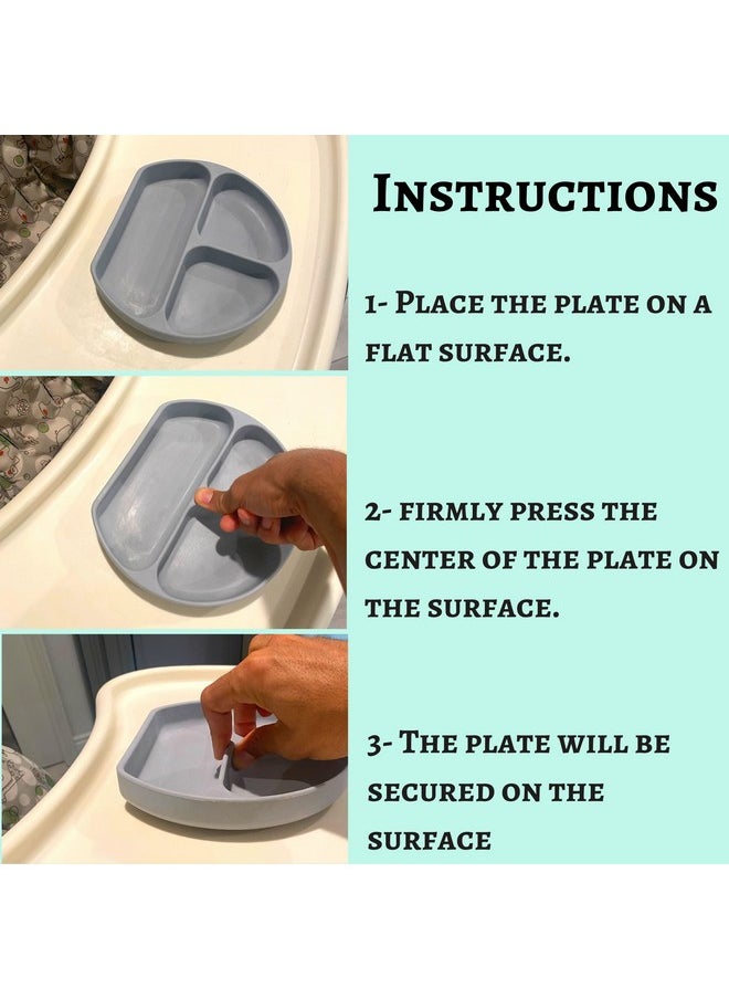 Mr. Pen Silicone Suction Plates For Toddlers Baby Kids With Suction  - Image 3