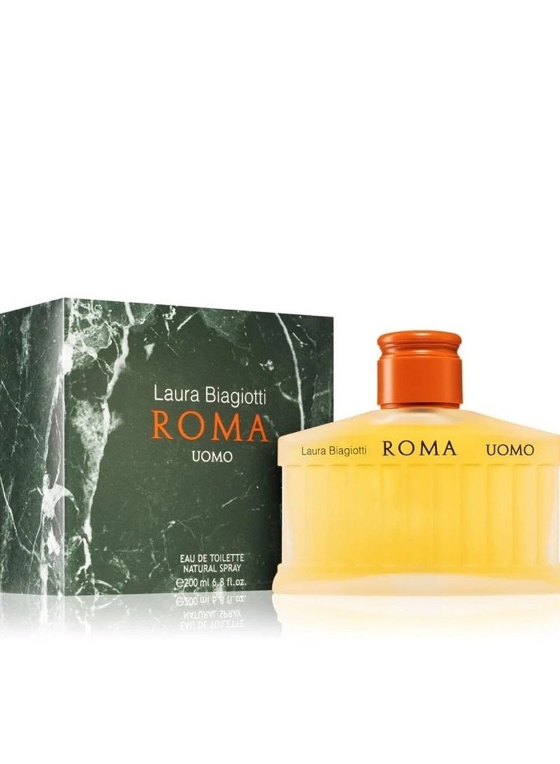 لورا بياغوتي عطر لاورا بياجوتي روما اومو الرجالي او دو تواليت 200مل - Image 1