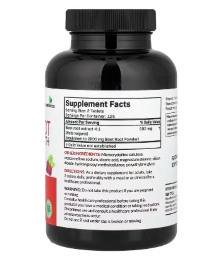 Futurebiotics, Beet Root, 250 Vegetarian Tablets (250 mg per Tablet) - Image 2