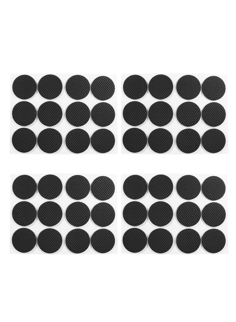 Non-Slip Rubber Furniture Pads for Tables and Chairs - Adhesive Floor Protectors for Hardwood  - Image 1