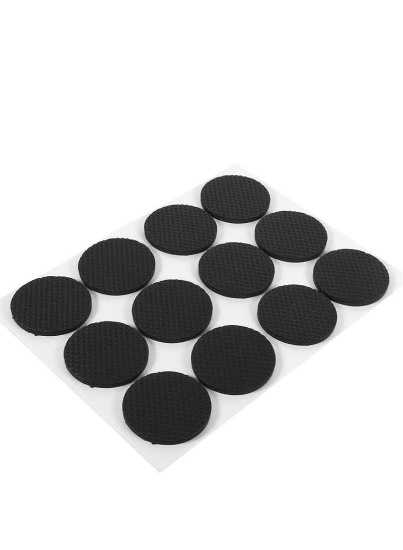 Non-Slip Rubber Furniture Pads for Tables and Chairs - Adhesive Floor Protectors for Hardwood  - Image 2