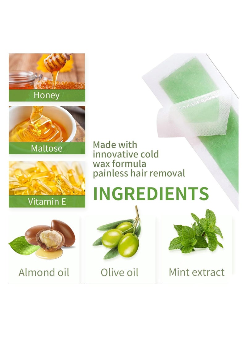 إيلهو إزالة الشعر البارافين - 98 ٪ من الصيغة الطبيعية للبشرة الحساسة ، إزالة الشعر من وجه المرأة بلطف وبسرعة إزالة الحواجب والشفاه والجسم والساقين بيكيني خط الشعر - هيبوالرجينيك - Image 2