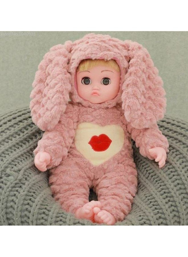 Kids Kids Rabbit Doll Body Silicone Big Size Original Plush Soft Clothing Summer Special Home Play Indoor Outdoor Game Best Gift Multi Color For Boy Girl Baby Little Children  - Image 3