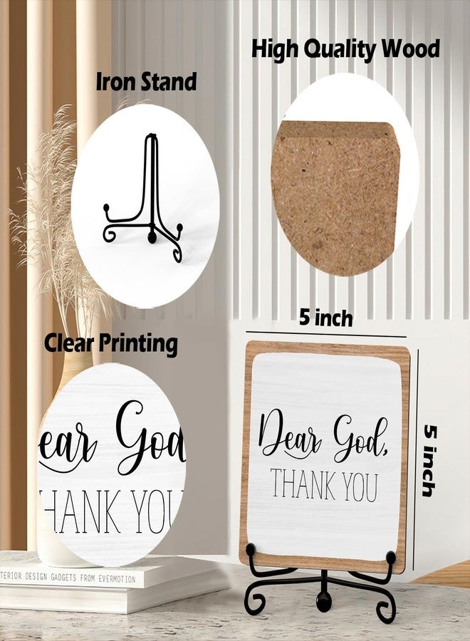 Jusitakeet Home Decor, Farmhouse Shelf Table Decor, Christian Office Home Décor Accents For Living Room Mantle Coffee Bar Bookshelf Kitchen Entryway (B20) - Image 2