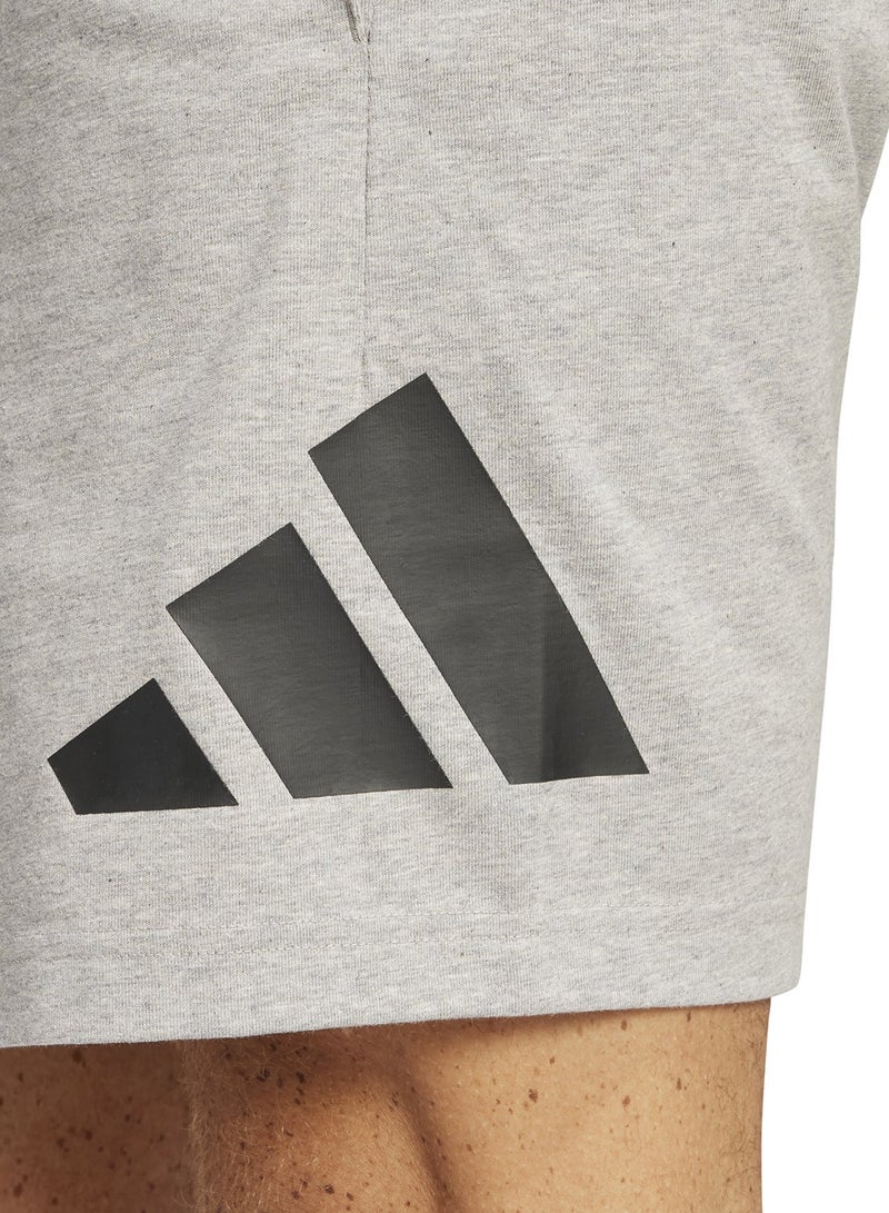 Adidas Essentials Big Logo Single Jersey Shorts - Image 3