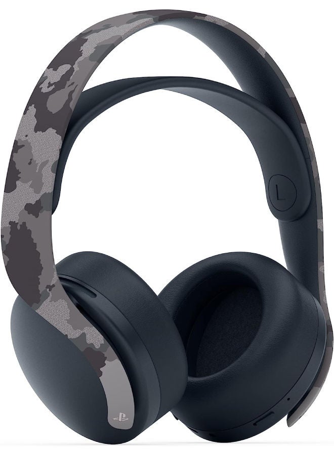 Sony PULSE 3D Wireless Headset - Gray Camouflage - Image 1