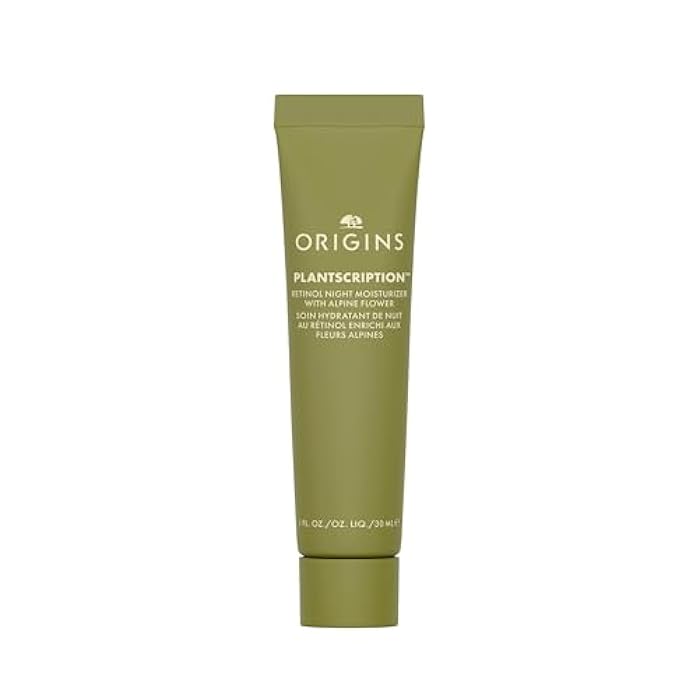 Origins مرطب الليل أوريجنز بلانتسكريبتشن ريتينول | يقلل بشكل ملحوظ من الخطوط، المسام وتفاوت لون البشرة | مع ببتيد وريتينول، 1 أونصة سائلة - Image 1