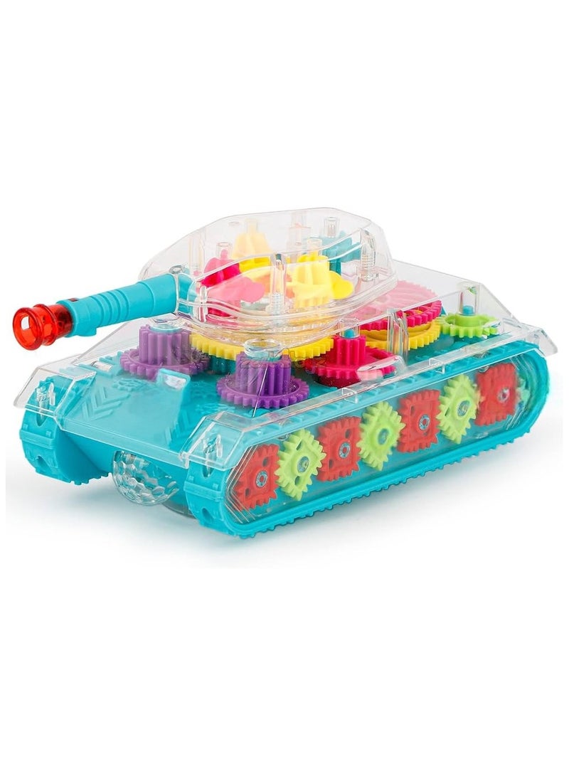 Army Tank Toy with Music & Lights for Kids – Durable Plastic, Battery Operated, Perfect Gift for Boys & Girls - Image 1