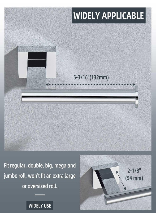 Suyar Toilet Paper Holder Chrome, SUS304 Stainless Steel Bathroom Toilet Tissue Roll Holder Wall Mounted - Image 5