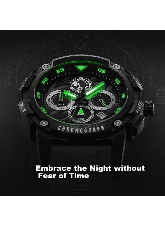 Fairwhale (Fairwhale) Men'S Quartz Watch Student Sports Fashion Luminous Waterproof Gift Watch Fw-4410-R1 - Image 2