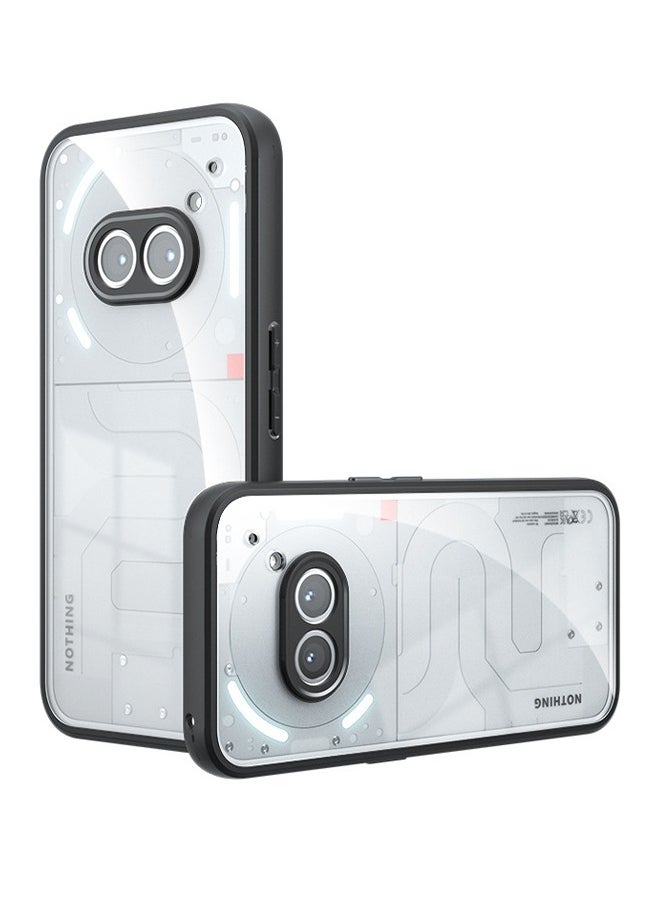 SNBFA Clear Case for Nothing Phone 2a, Transparent Hard PC Back & Soft TPU Bumper [Not Yellowing] Shockproof Protective Phone Case Slim Fit Thin Cover for Nothing Phone (2a)  2024  - Image 1