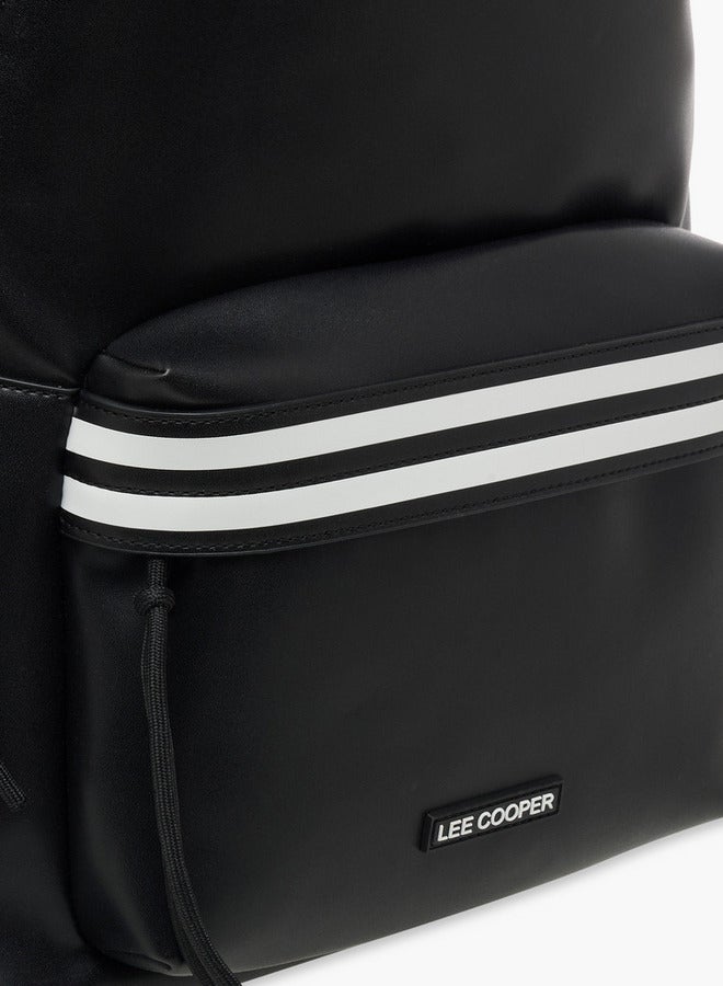 Lee Cooper Solid School Backpack with Adjustable Straps and Zip Closure - 32x16x41 cm  - Image 5