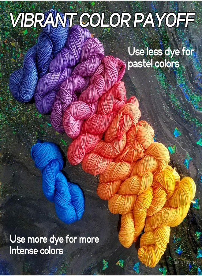 Jacquard Acid Dye 1/2oz Jar Crimson - Acid Dye for Wool, Silk, Alpaca, Feathers, Cosplay Wigs and Nylon - Powder Wool Dye for Full Coverage Dyeing - Vibrant Acid Silk Dye - Image 3