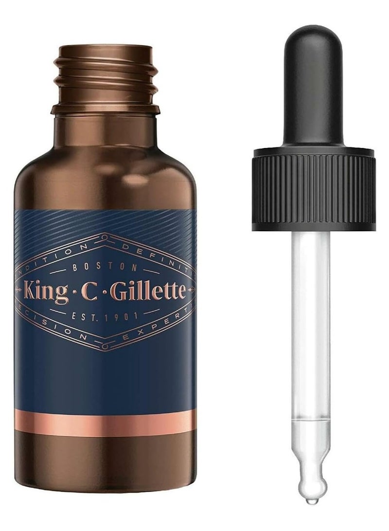 King C. Gillette Beard Oil for Men - Argan 30 ml - Image 2