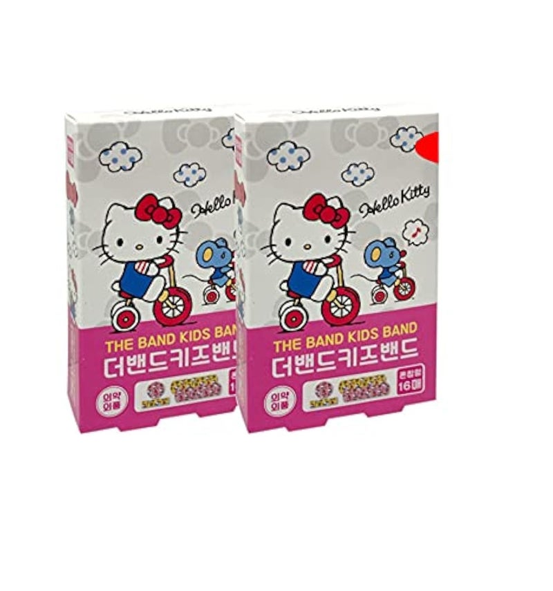 Sanrio Hello Kitty Band First Aid Tape Bandages 32pcs 2 Boxes