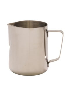Rattleware Rattleware 350ml/12-Ounce Stainless Steel Macchiato Milk Frothing Pitcher – Barista Steam Jug for Espresso Machines Milk Frothers, Coffee, Cappuccino & Latte Art. Precise Pouring, Durable Handle, Ideal for Cafes & Home Use, Silver  - Image 1
