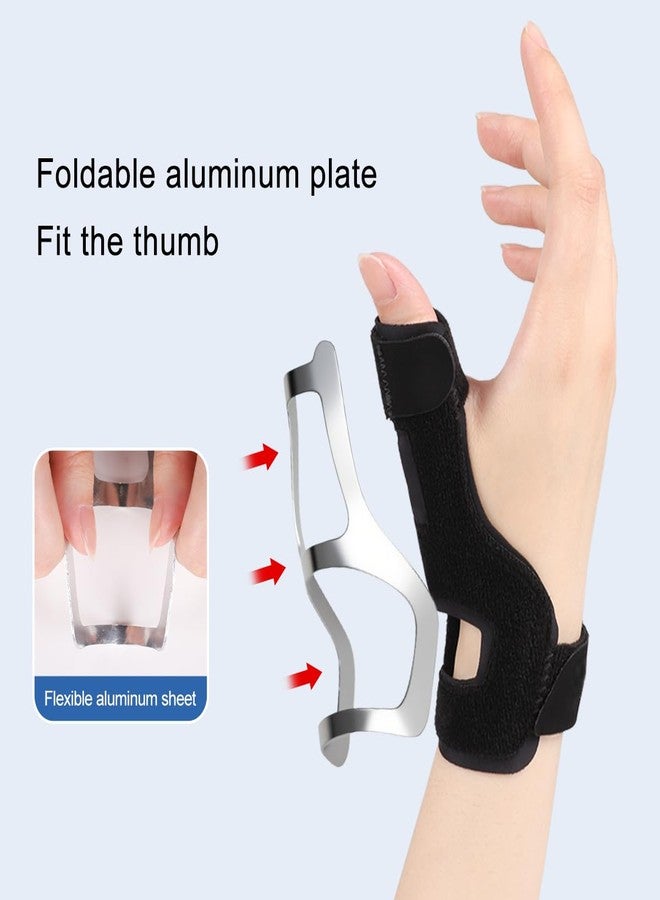 iStabo Thumb Spica Splint Brace - Trigger Finger Splint Wrist Support for CMC, De Quervain’s Tendonitis, Pain Relief, Arthritis, Tendonitis, Thumb Stabilizer Adjustable Fit Right or Left Hand - Image 4