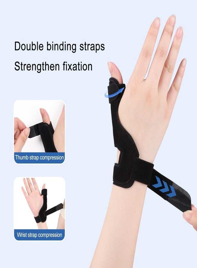 iStabo Thumb Spica Splint Brace - Trigger Finger Splint Wrist Support for CMC, De Quervain’s Tendonitis, Pain Relief, Arthritis, Tendonitis, Thumb Stabilizer Adjustable Fit Right or Left Hand - Image 3