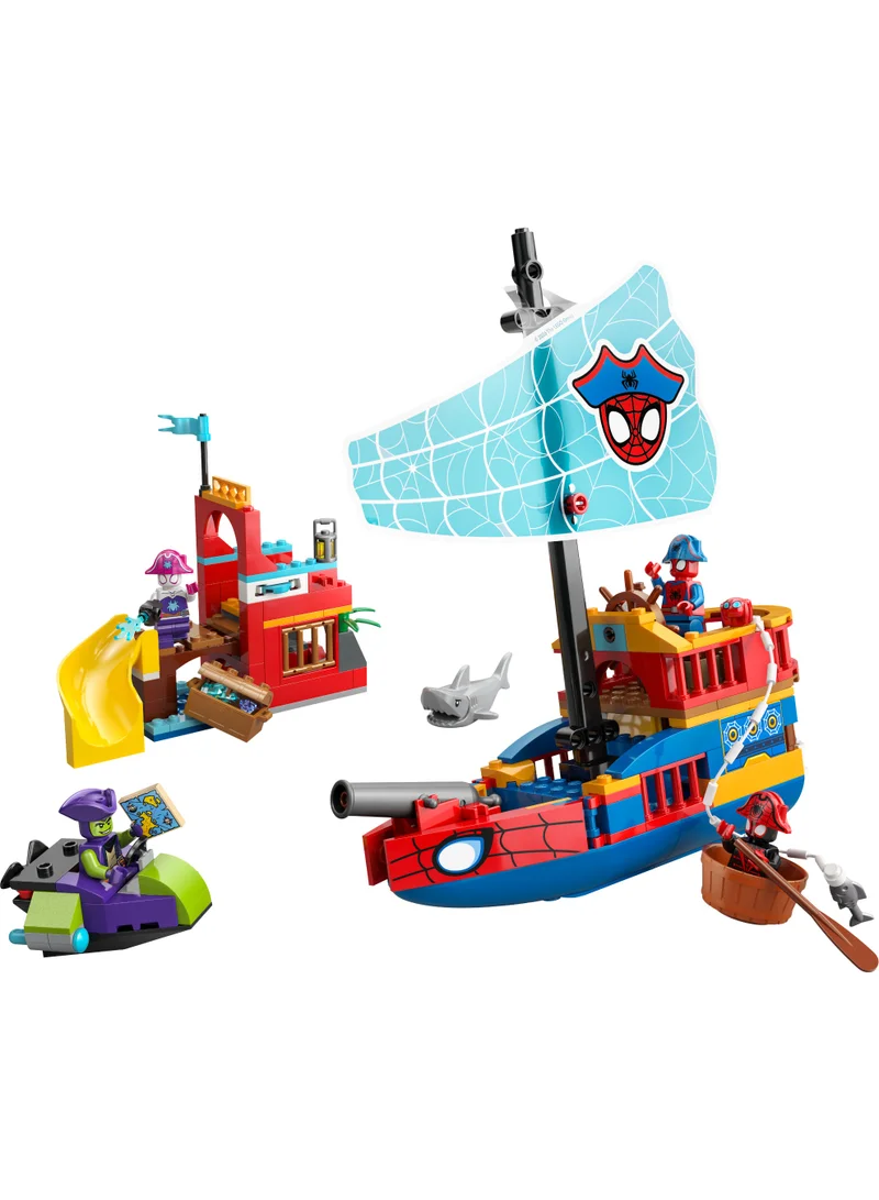 LEGO Marvel Team Spidey Pirate Ship Building Toy 11208 (Age 4+, 201 Pieces)