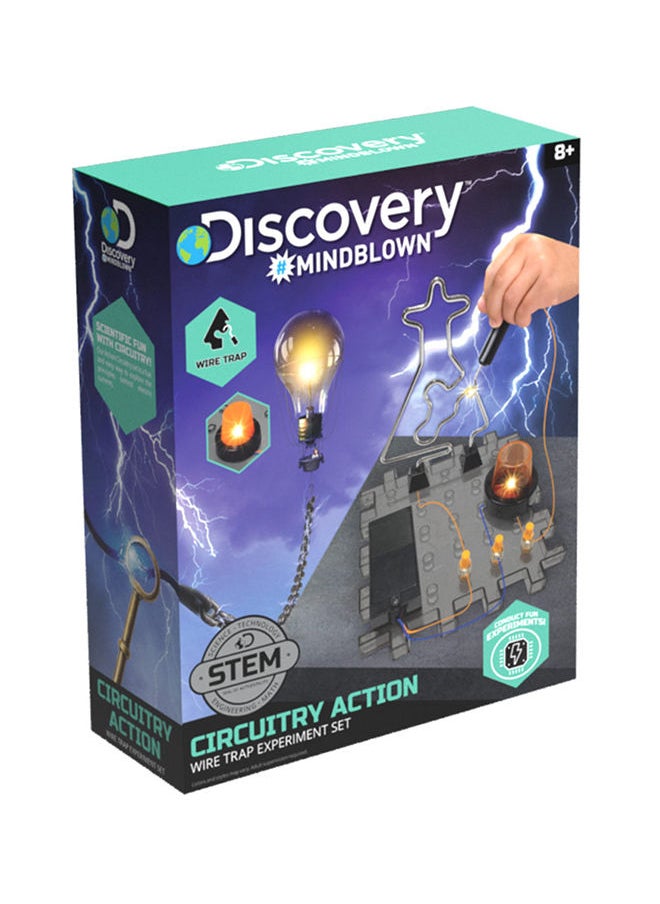 Discovery Circuitry Action Experiment Set - Wire Trap STEM Toys for Kids 8+ Years  - Image 2