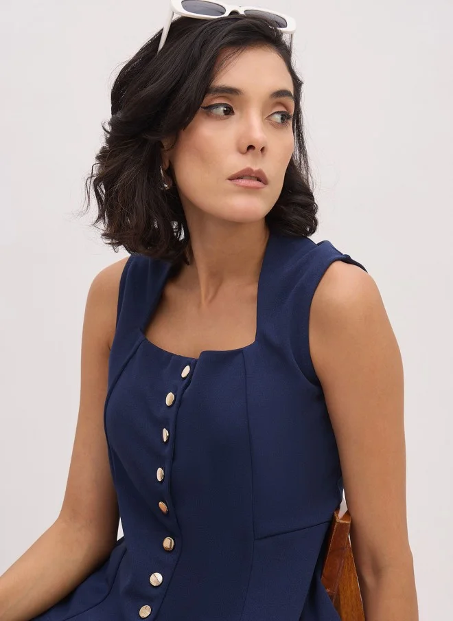 ساسافراس Navy Co-Ord Set for Women