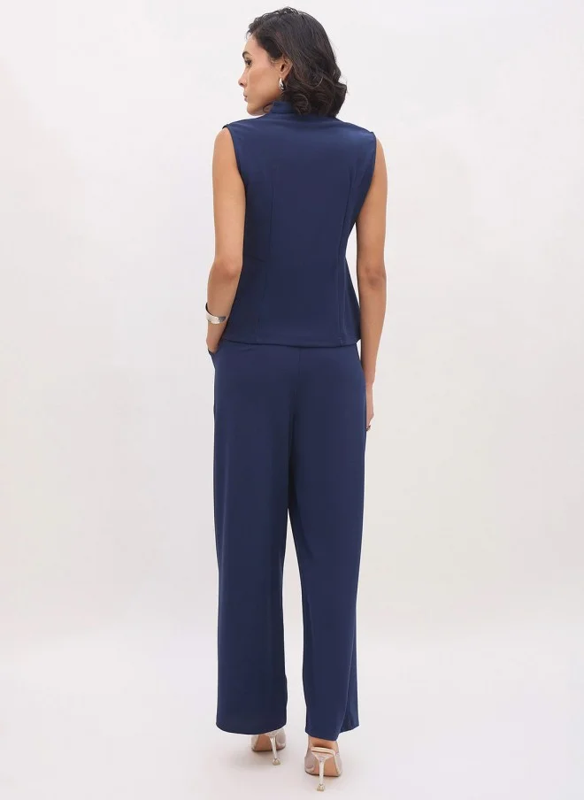ساسافراس Navy Co-Ord Set for Women