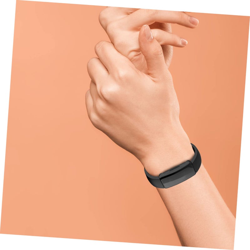 Protective Shell Case For Smart Bracelet Water Scratch Resistant Lightweight Electroplated Black 8X2CM - Image 5