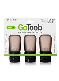 Humangear HumanGear GoToob 3 pack Black 37 Travel tube 