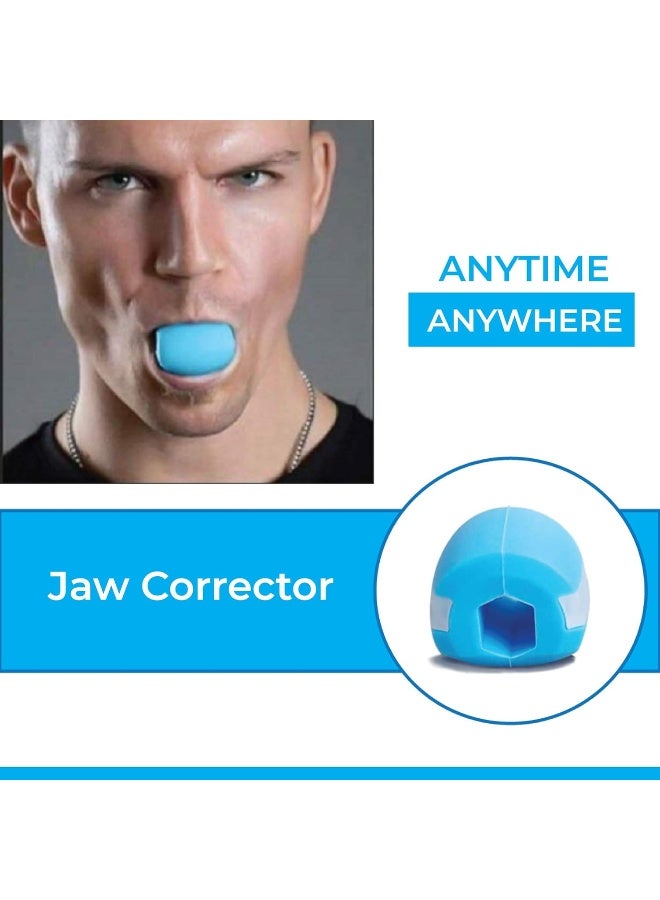 Generic HOMESLIVINS Jaw Exerciser with Neck Rope - Face Exerciser & Jawline Shaper, Double Chin Eliminator  - Image 3