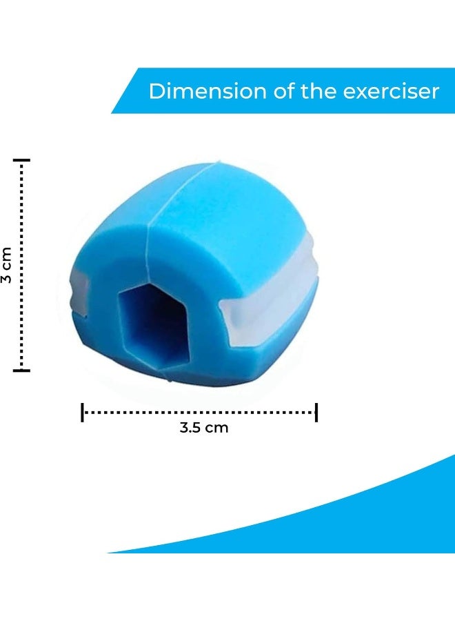 Generic HOMESLIVINS Jaw Exerciser with Neck Rope - Face Exerciser & Jawline Shaper, Double Chin Eliminator  - Image 4
