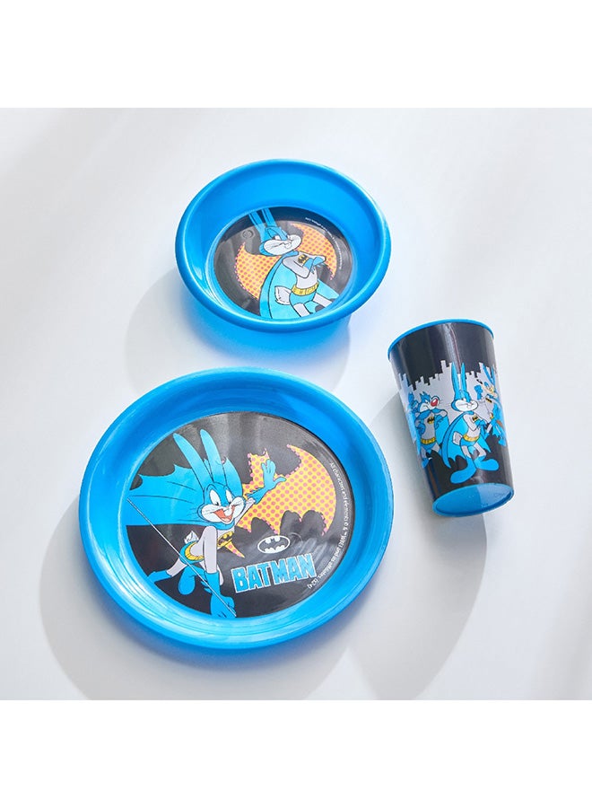 هوم بوكس طقم فطور لوني تونز 3 قطع 19.5 × 2 × 19.5 سم - Image 1