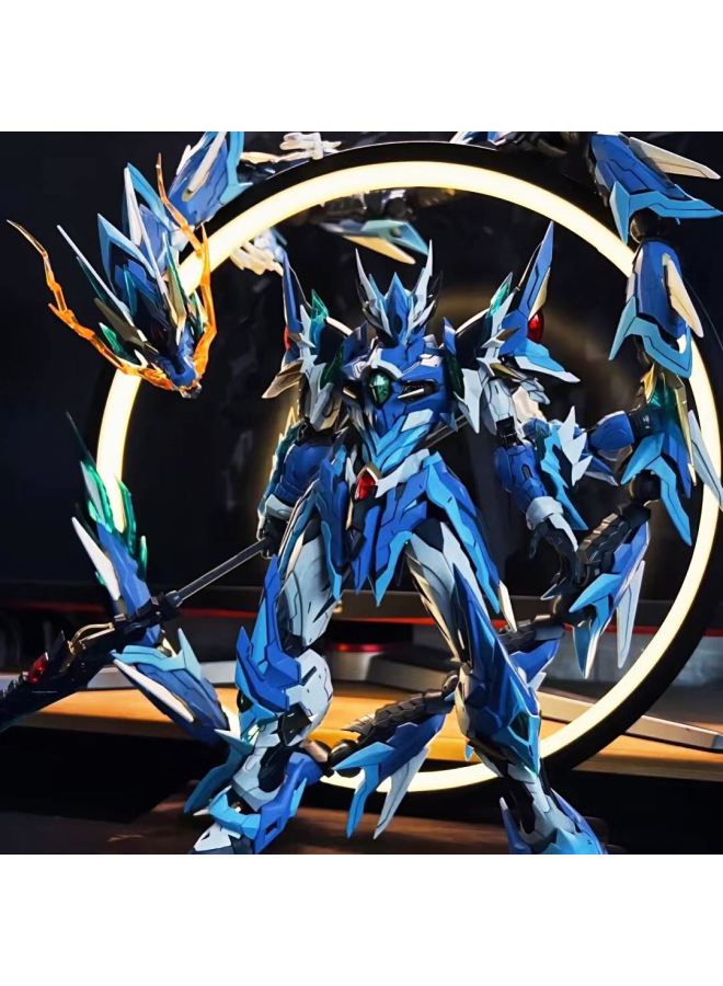 Generic - Gundam Model Three Kingdoms Dynamic Nuclear Ao Bing Lu Bu Cao Ren Bai Xueji Mecha Assembled Hand-made Toy Blind Box-Color:Make A Wish—shenlong [must Release Model] - Image 1