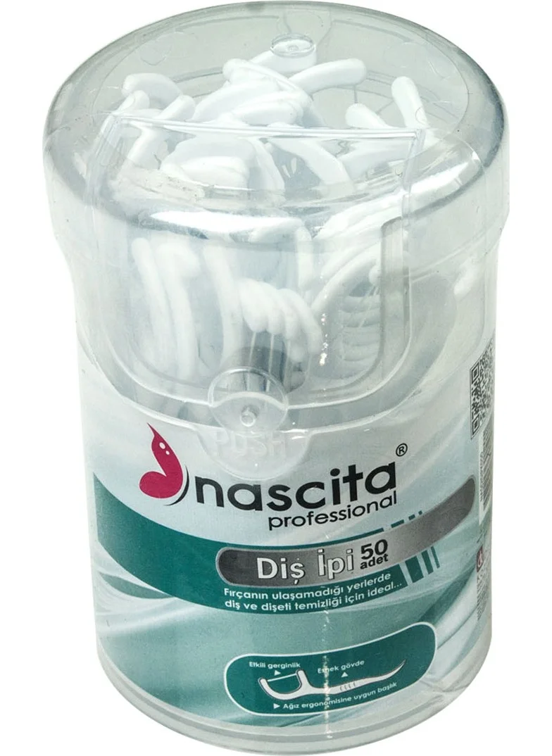 Nascita 50 Pcs Box Floss Box with Toothpicks