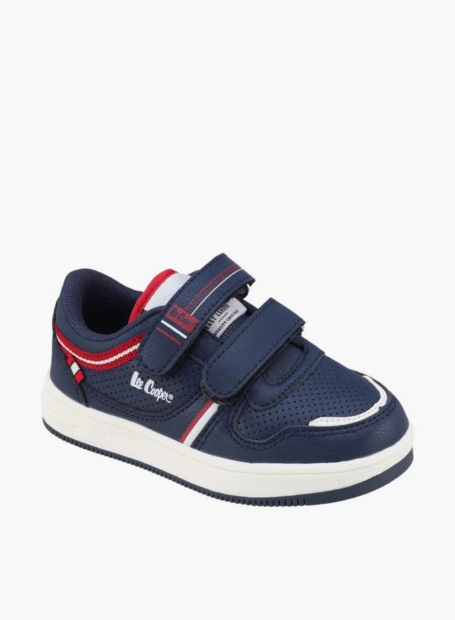 Lee Cooper Boys Hook & Loop School Sneakers