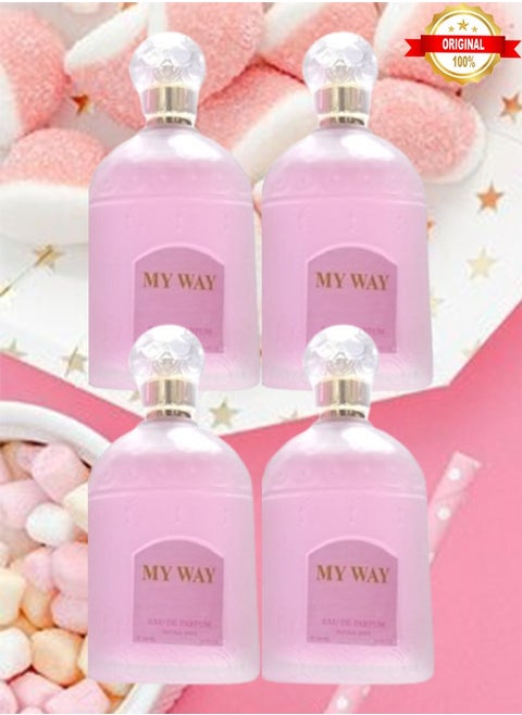 4 Pieces My Way Perfume 100ml EDP