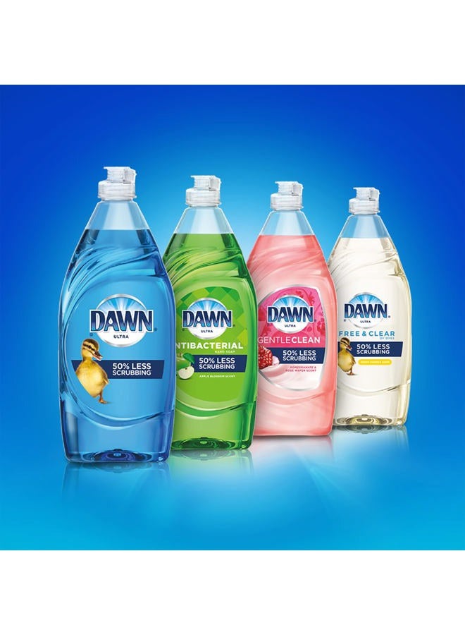 Dawn Ultra Gentle Clean Dishwashing Liquid Dish Soap, Pomegranate & Rose Water Scent, 24 fl oz (Packaging May Vary) - Image 5