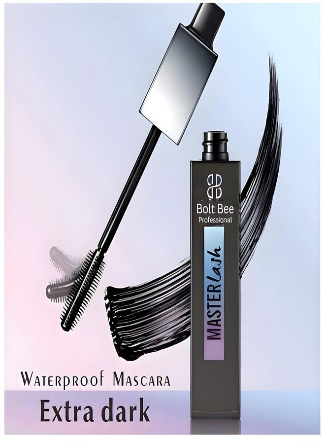 Bolt Bee 4-in-1 Twist & Lift Mascara, Black, Waterproof, Smudgeproof, Curls, Defines, Volumizes and Lifts. - Image 2