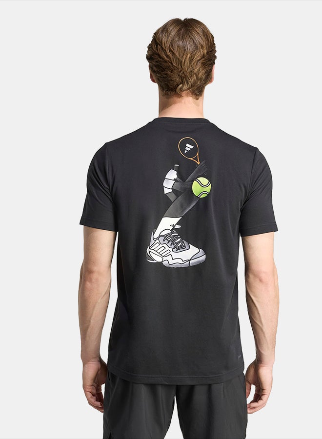 Adidas Tennis Graphic T-Shirt - Image 2