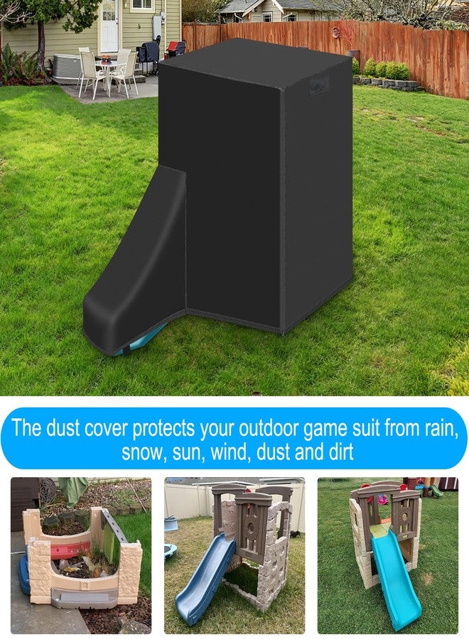 غطاء متين من قماش أكسفورد لمجموعة ألعاب Step2 Woodland Climber II - مقاوم للعوامل الجوية والأشعة فوق البنفسجية، يناسب ألعاب التسلق والزحليقة الخارجية - Image 2
