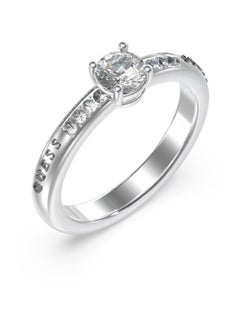 GUESS Ladies Silver Ring 