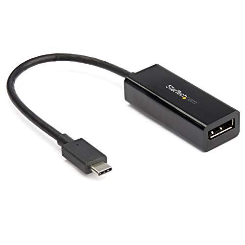 StarTech.com USB C to DisplayPort Adapter - 8K/5K/4K USB Type C to DP 1.4 Alt Mode Video Converter - HBR3/DSC/HDR - 8K 60Hz Thunderbolt 3 Compatible DisplayPort Monitor Display Adapter (CDP2DP14B) - Image 4
