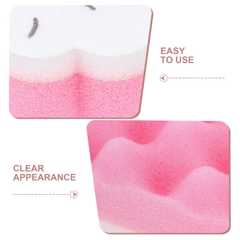 Thickened Cat Paw Dish Sponge 3 Pack Non Scratch Kitchen Cleaning Tool Random Color - Image 4