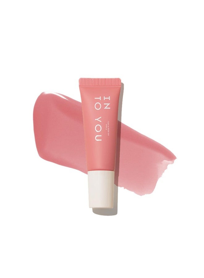 INTO YOU Liquid Blush for Cheeks, Water Sense Evolves into Soft Fog Powder Blush Matte and Natural finish, Light and Comfortable Creamy to Hold Makeup, Icy Peach(A01) - Image 1