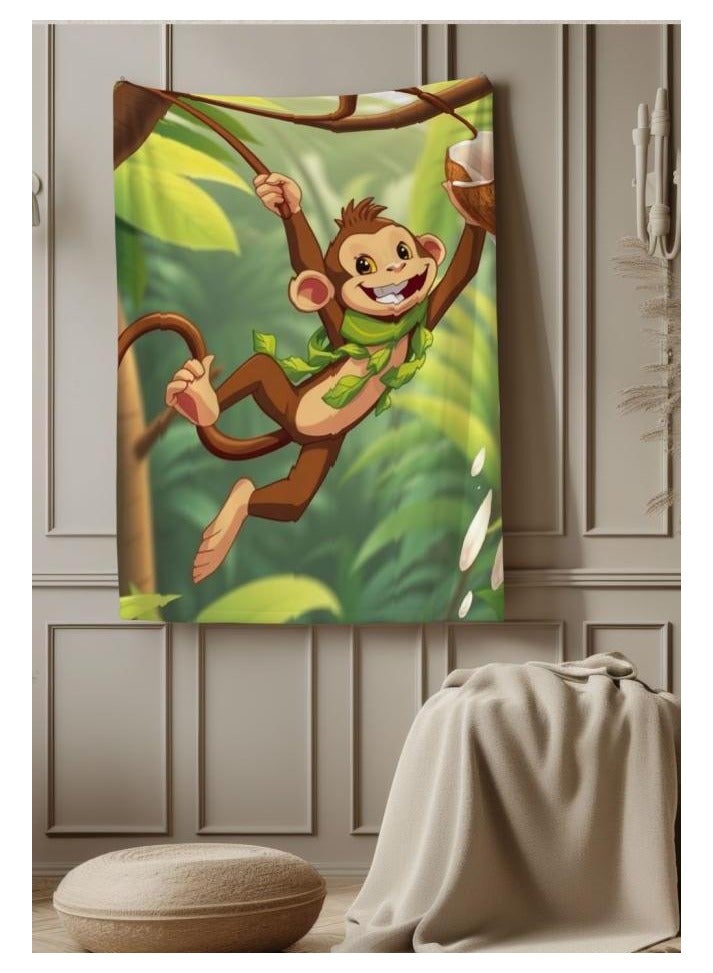 general Baby and children's cartoon flannel thin blanket (warm and comfortable, suitable for sleep, games) 70cm*100cm - 1011 - Image 4