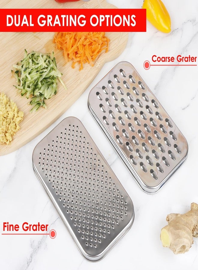KEISSCO Cheese Grater Citrus Lemon Zester with Food Storage Container & Lid - Perfect For Hard Parmesan Or Soft Cheddar Cheeses, Ginger, Vegetables, Butter, Chocolate & Nutmeg, Black - Image 5