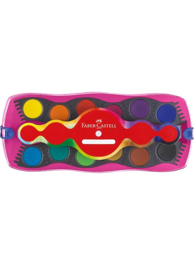 FABER-CASTELL Connector Paint Box 12 Colours Set - Unicorn Design - Image 3