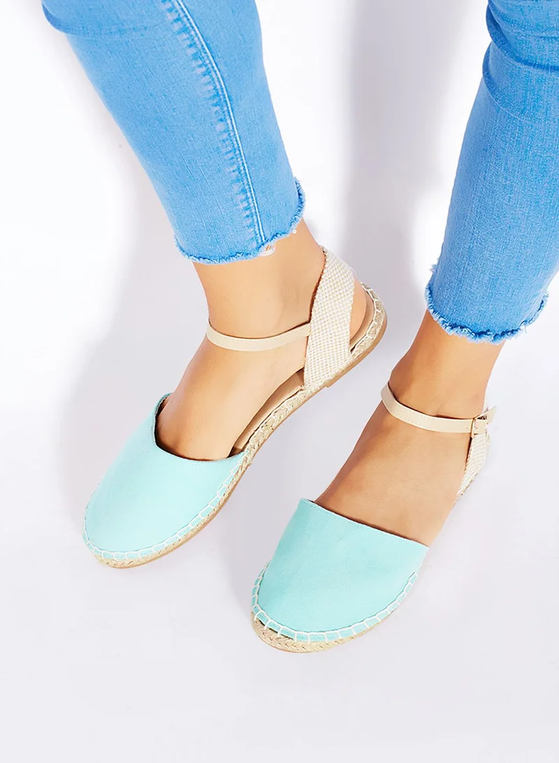 Qupid Ankle Strap Espadrilles