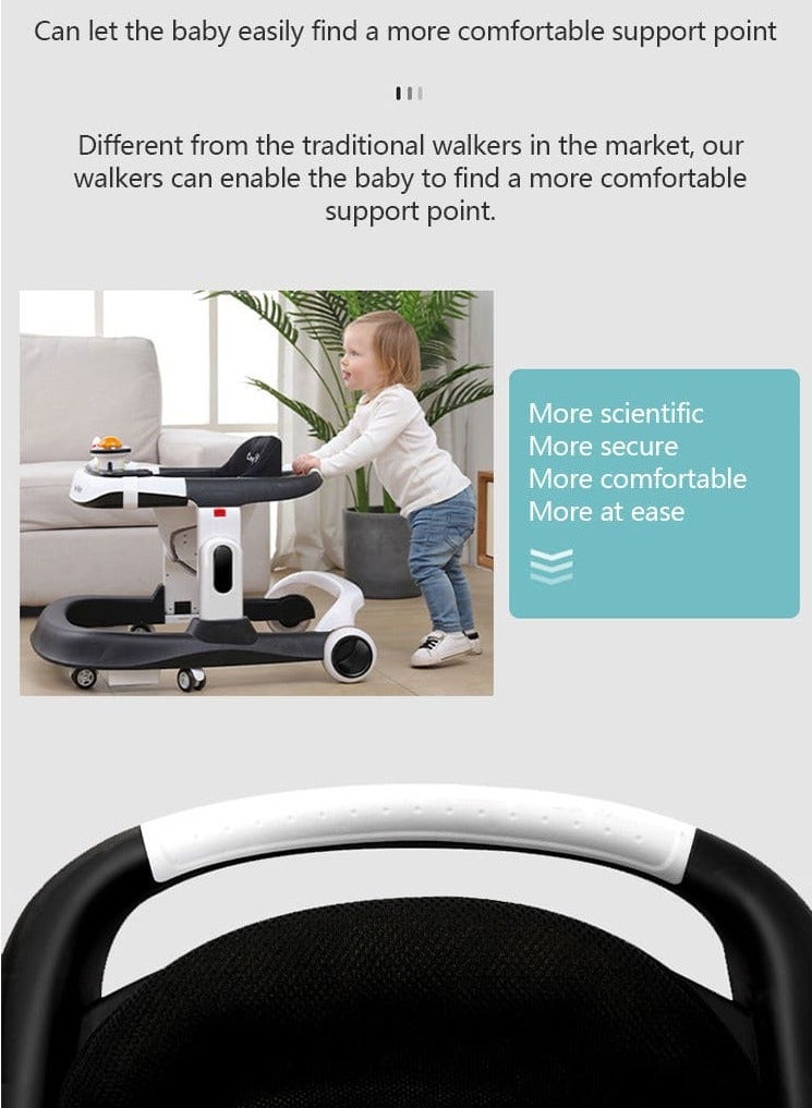 kiddoz Multifunctional Walker with Toy Tray ( RED ) - Image 3